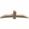 Ekena Millwork Bellingham Rough Sawn Timber Gable Bracket, Douglas Fir, 60"W x 20"H x 4"D x 6"F, 8/12 Pitch GBW060X20X0406BEL00RDF - alternate 3